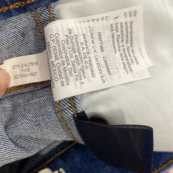 Madewell 10" High-Rise Skinny Jeans in Hanna Wash 24 - Picture 6 of 11